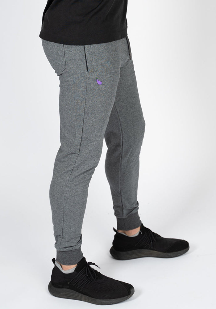 Dark Grey Joggers O2